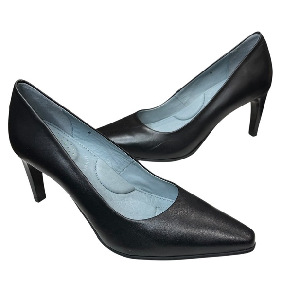 Skypro Shoes - Skypro Marie Therese Flight Attendant Shoe Womens 8 Black Uniform Workwear Pumps